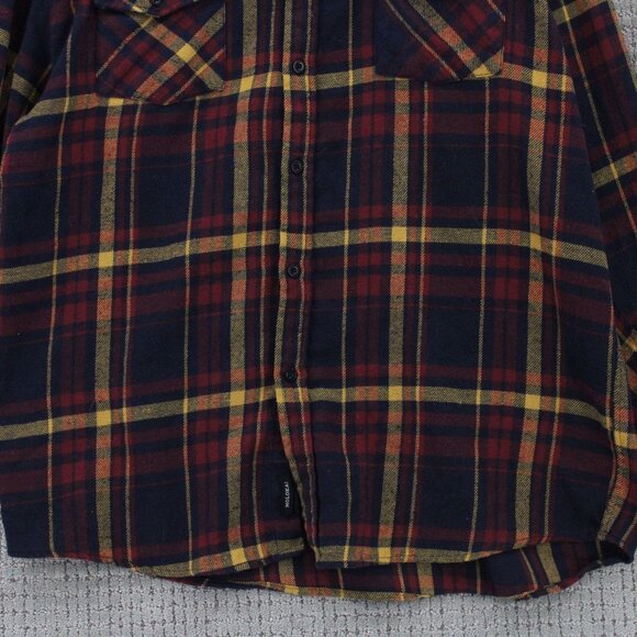 Molokai Flannel Shirt Mens 2XL Multicolor Plaid Button Down Soft Long Sleeve - Picture 5 of 9